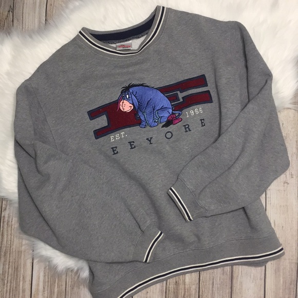 Disney Tops - Vintage Disney Oversized Eeyore Sweatshirt